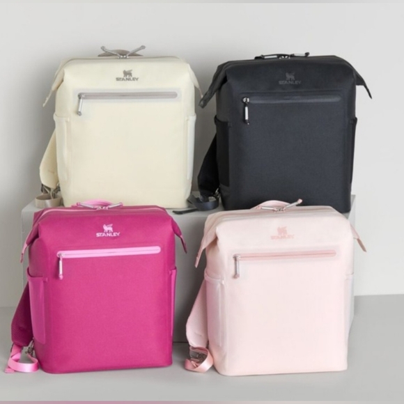 NWT - Stanley 15qt All Day Madeleine Midi Backpack Cooler Cream - Picture 6 of 6